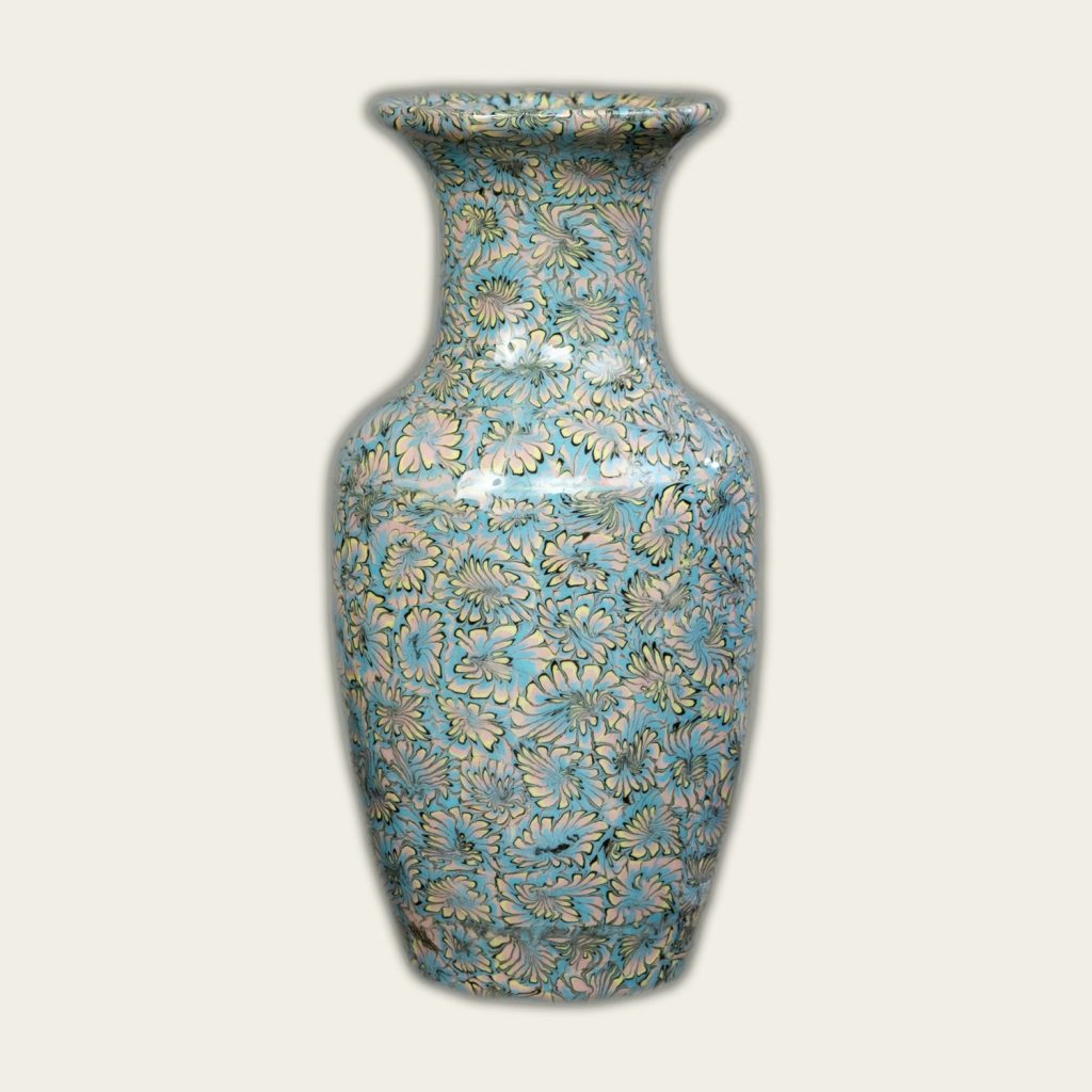 Vase — Blue Flower
