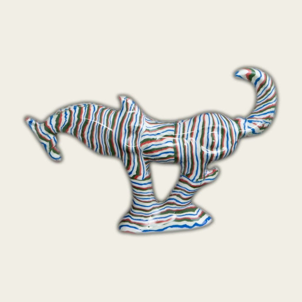Sculpture — Horse (striped)