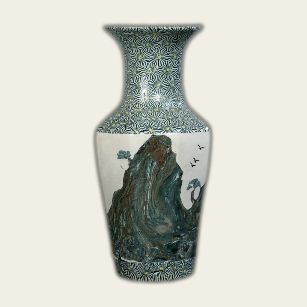 Vase — Mountain Landscape