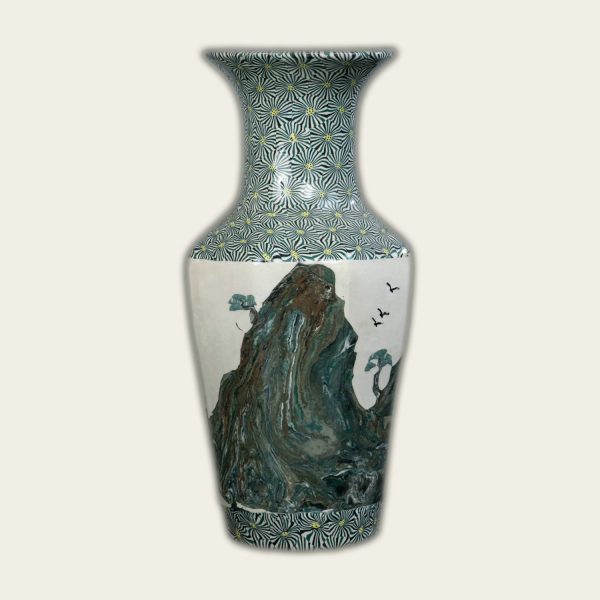 Vase — Mountain Landscape