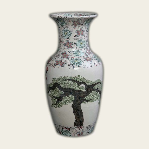 Vase — Tree Pattern